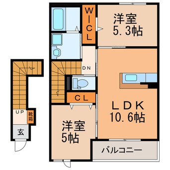 間取図 Pine Crest