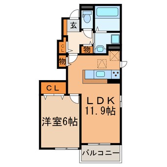 間取図 スウィート
