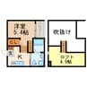 Mountain Ash 1Kの間取り