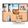 ボンマルシェ 1LDKの間取り