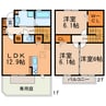 グリチネ 3LDKの間取り