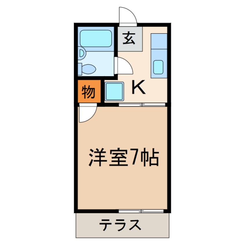 間取図 セントレア白山