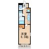 コートダジュール中村1 1Kの間取り
