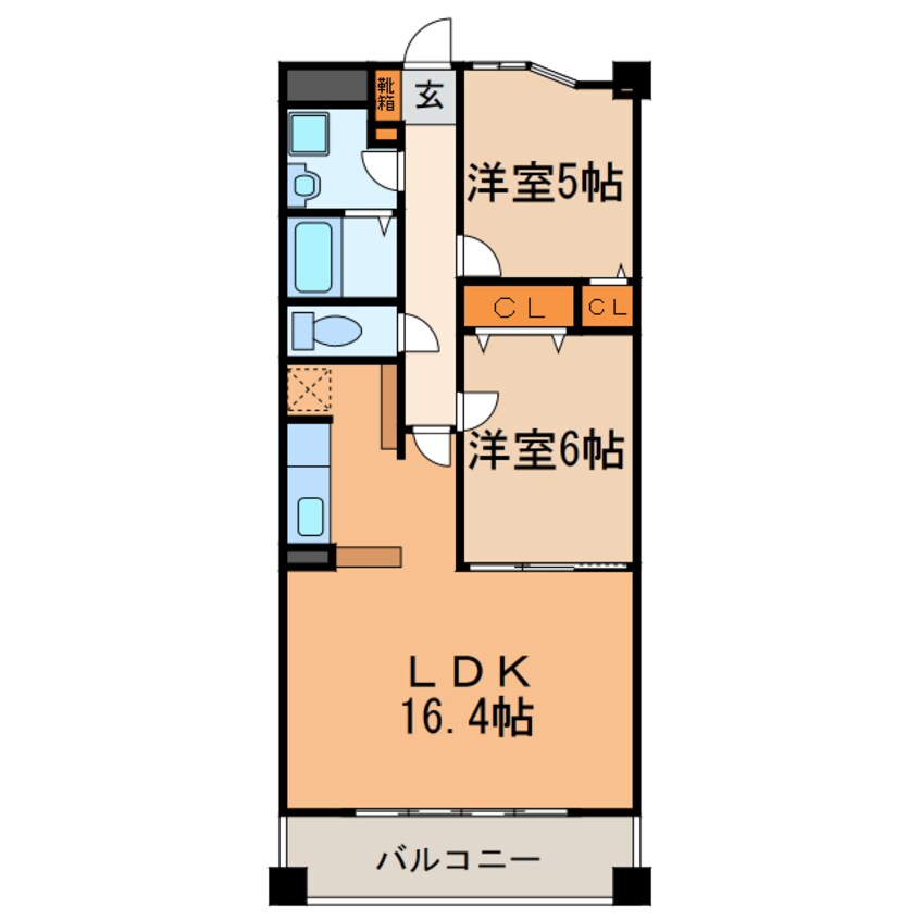 間取図 Riviera Ms