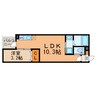 Noble Refine 1LDKの間取り
