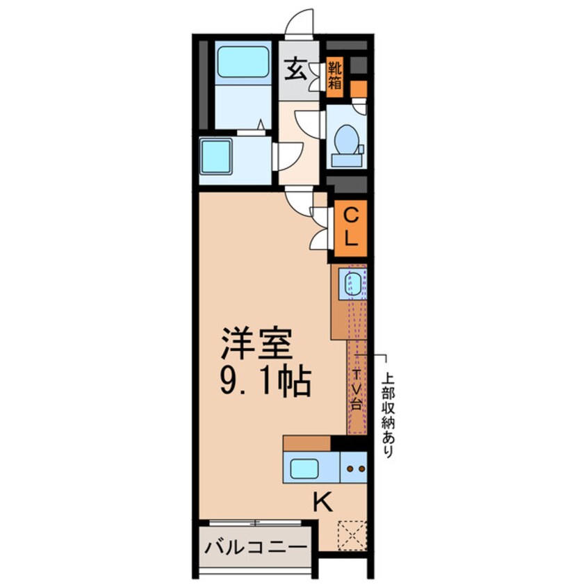 間取図 ミランダアビタシオンⅢ