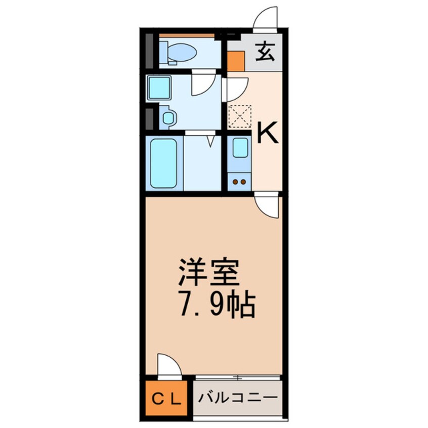 間取図 クレイノVientoⅡ