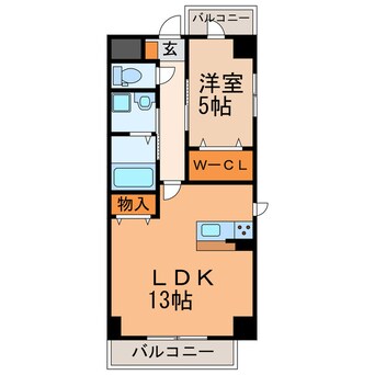 間取図 プリミエール春日井市役所前
