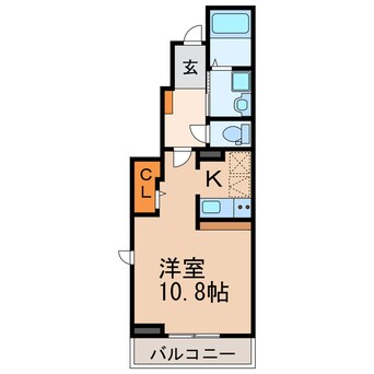 間取図 ポルテ　ボナール