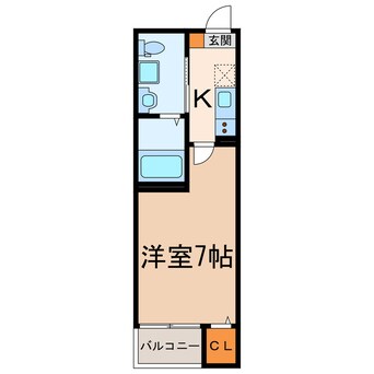 間取図 CRASTINE東味鋺３丁目