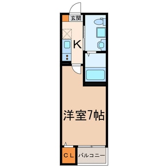 間取図 CRASTINE東味鋺３丁目