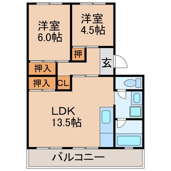 間取図 パビリオン春日井