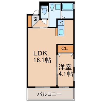 間取図 オプティマル勝川