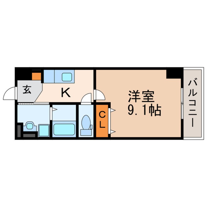 間取図 リベロカスガイステイション