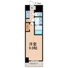 S‐RESIDENCE勝川駅前 1Kの間取り