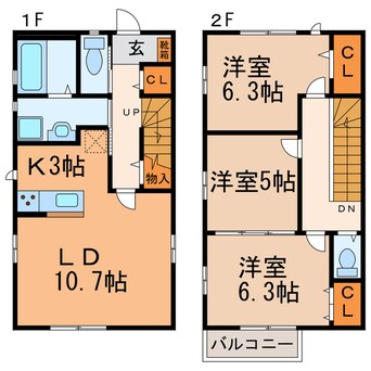 間取図 ロジェスティーズ