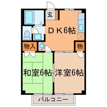 間取図 サンヴィレッヂ91