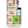 ロワールJT 3LDKの間取り