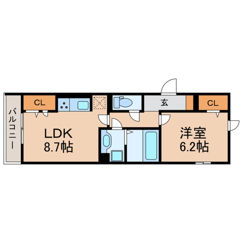 間取図 ルチェ