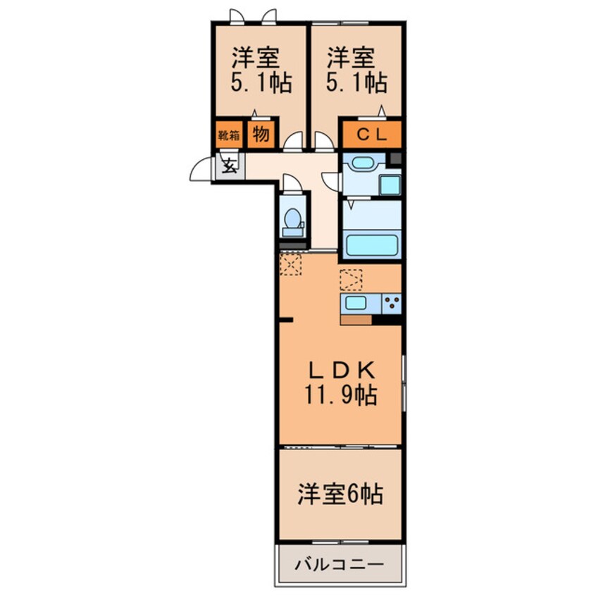 間取図 ポラリス