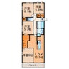 仮）D-room気噴町PJ　A棟 4LDKの間取り