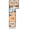 カノープス（気噴町） 3LDKの間取り