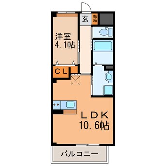 間取図 インペリアルシャトー