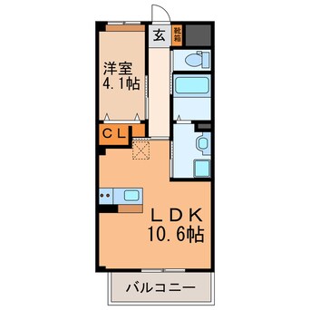 間取図 インペリアルシャトー