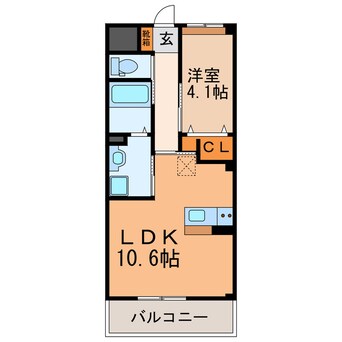 間取図 インペリアルシャトー