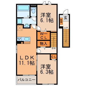 間取図 ヴァンベール