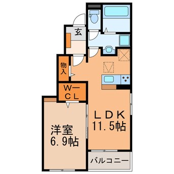 間取図 シエル・グランディア