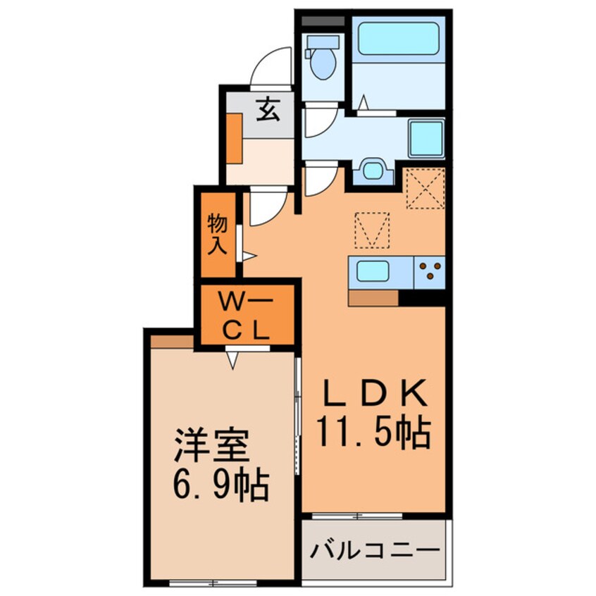 間取図 シエル・グランディア