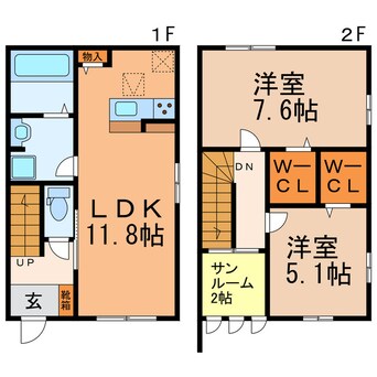 間取図 ローズガーデン