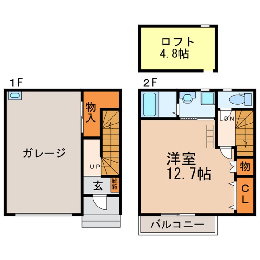 間取図 オーシア