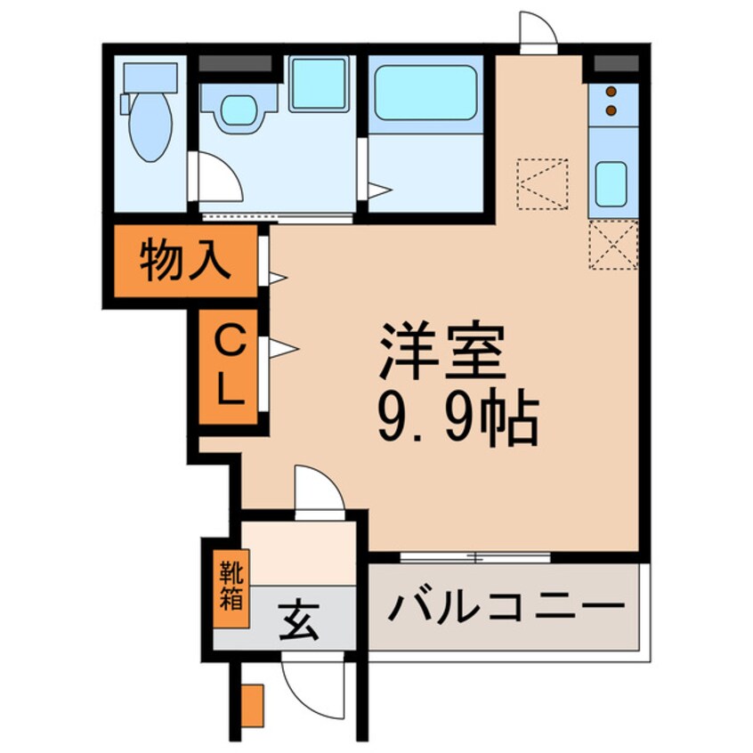 間取図 仮）守山区上志段味新築アパート