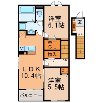 間取図 フェリーチェⅠ