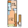 ウイングコート（勝川町） 1LDKの間取り