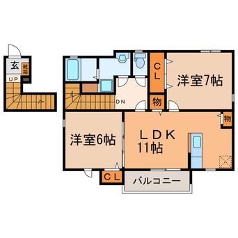 間取図 108ロード