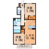 （仮称）D-ROOM上条町５丁目 B棟 2LDKの間取り