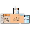(仮称)ジーメゾン東味鋺 1LDKの間取り