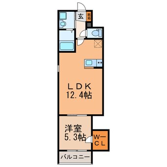 間取図 (仮称)ジーメゾン名古屋楠味鋺アノリス