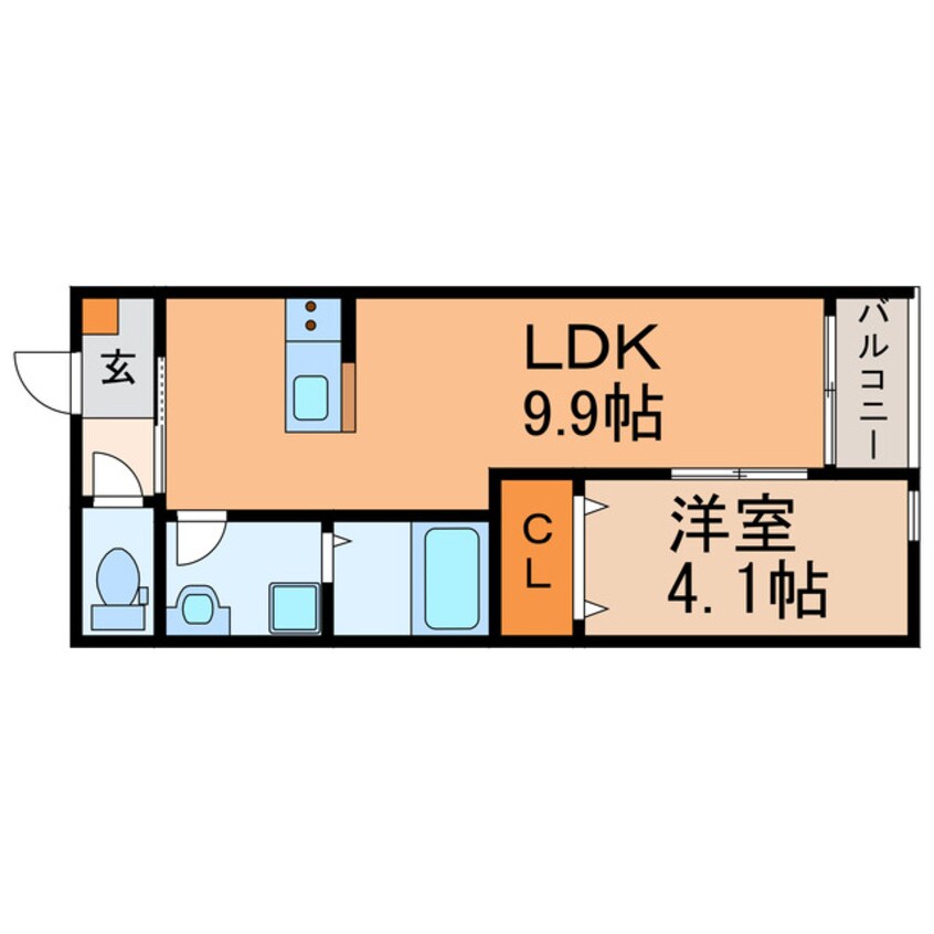 間取図 LECOCON春日井