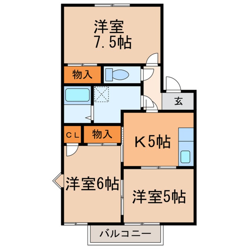 間取図 レ・リーサ
