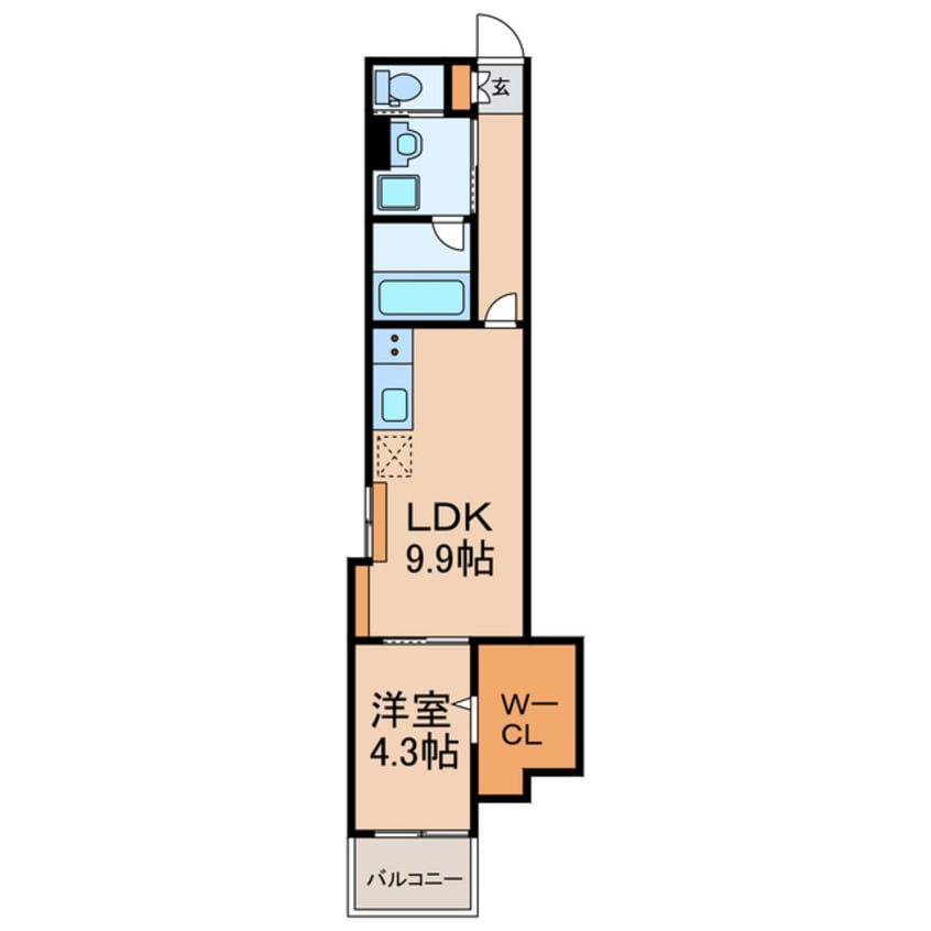 間取図 FSあじまテラス