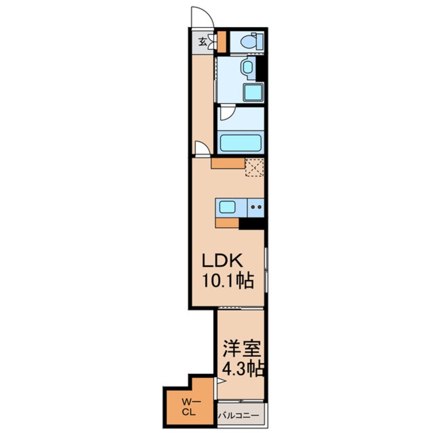 間取図 FSあじまテラス