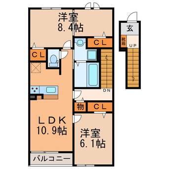 間取図 スワンテラス