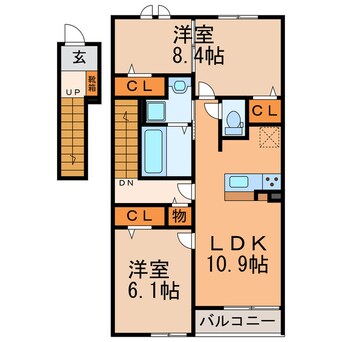 間取図 スワンテラス