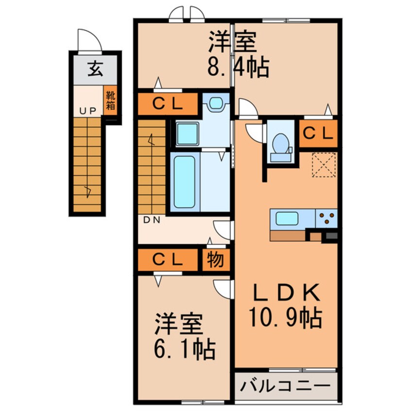 間取図 スワンテラス