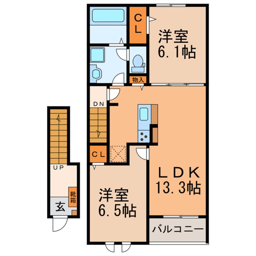 間取図 クロシェット