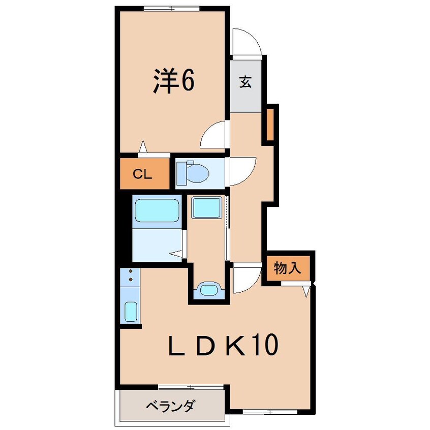 間取図 ピュア・モンブラン